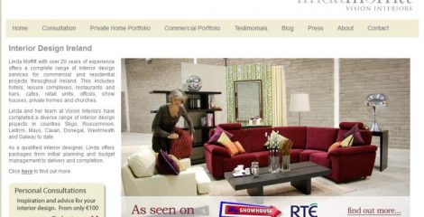 Vision Interiors new website