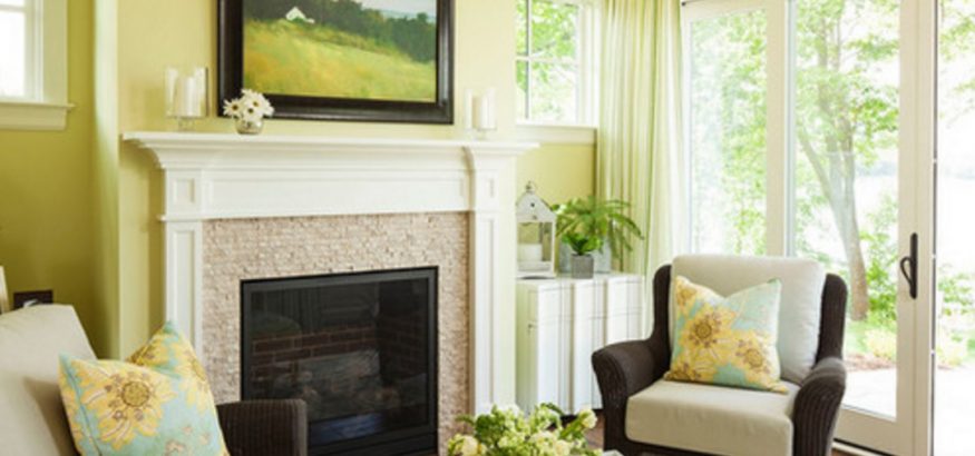 Greenery interior from Houzz.ie